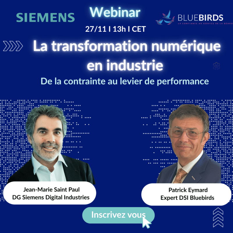 Replay Webinar Siemens x BlueBirds : la transformation numérique